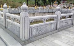 汉白玉石拱桥 石栏杆
